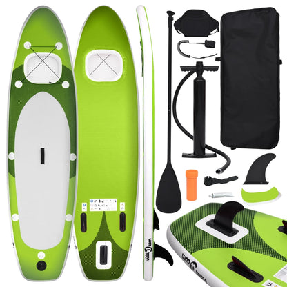 Stand Up Paddleboardset Opblaasbaar 360X81X10 Cm Zwart