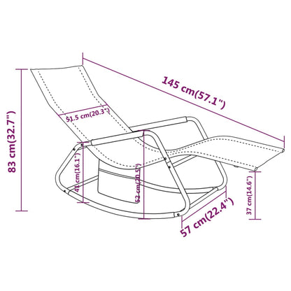 Ligbed Staal En Textileen