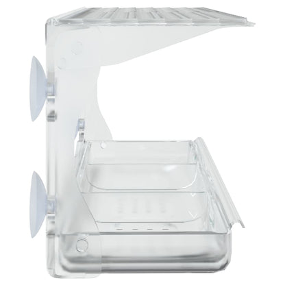 Vogelvoederbakken Voor Raam 2 St 30X12X15 Cm Acryl