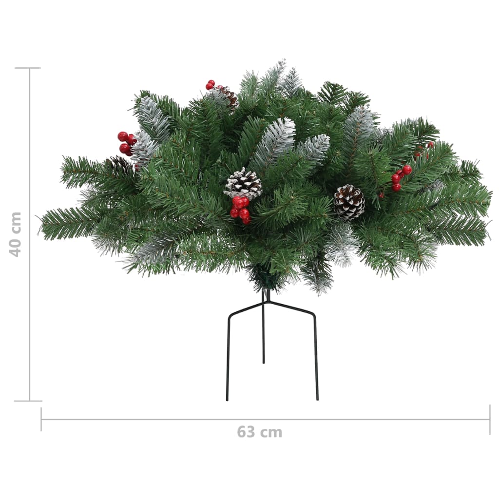 Tuinkerstboom 40 Cm Pvc Groen