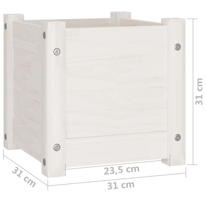 Plantenbak 31X31X31 Cm Massief Grenenhout