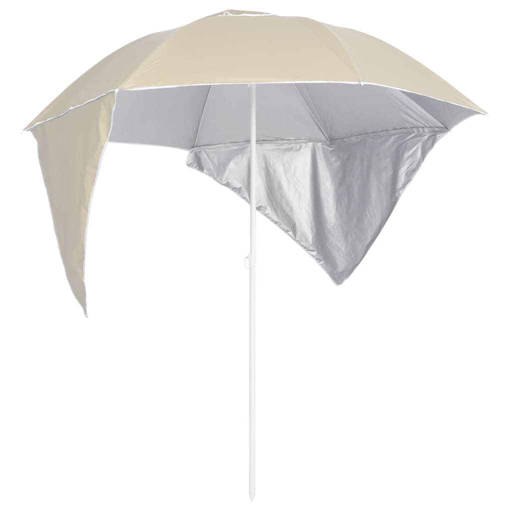 Strandparasol Met Zijwanden 215 Cm Kleurig