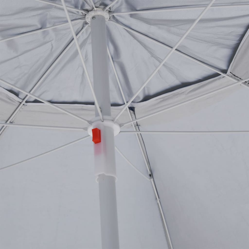 Strandparasol Met Zijwanden 215 Cm Kleurig