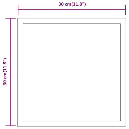 Badkamerspiegel Led 30X30 Cm