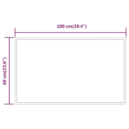 Badkamerspiegel Led 100X60 Cm