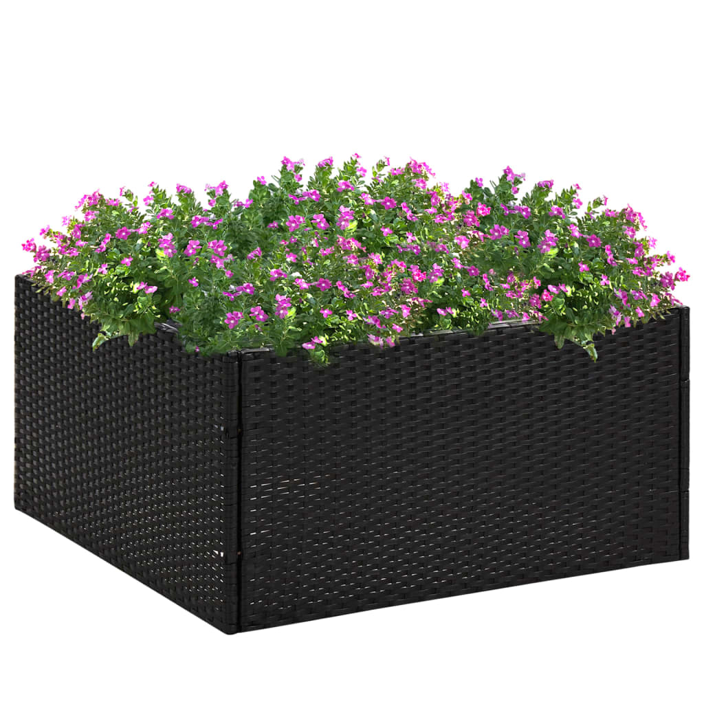 Plantenbak Poly Rattan