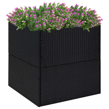 Plantenbak Poly Rattan