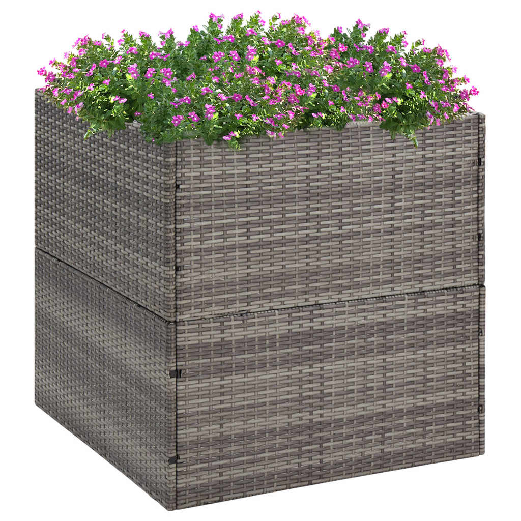 Plantenbak Poly Rattan