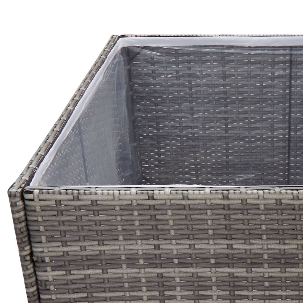 Plantenbak Poly Rattan