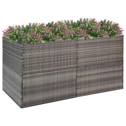 Plantenbak Poly Rattan