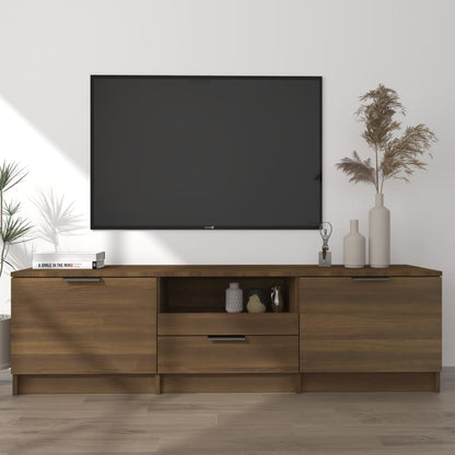 Tv-Meubel 140X35X40 Cm Bewerkt Hout Kleurig