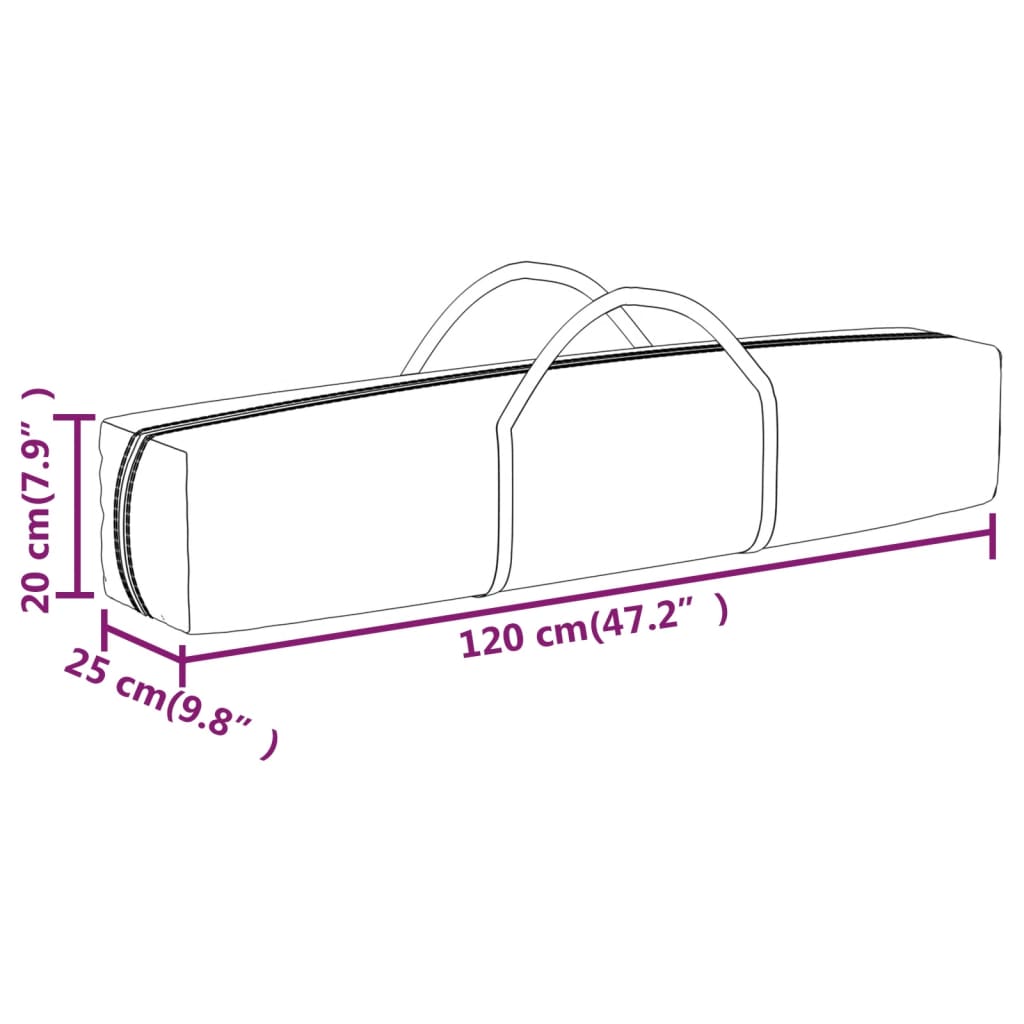 Partytent Inklapbaar Kleurig