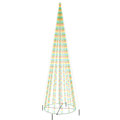 Kegelkerstboom 1134 Led's Meerkleurig 230X800 Cm