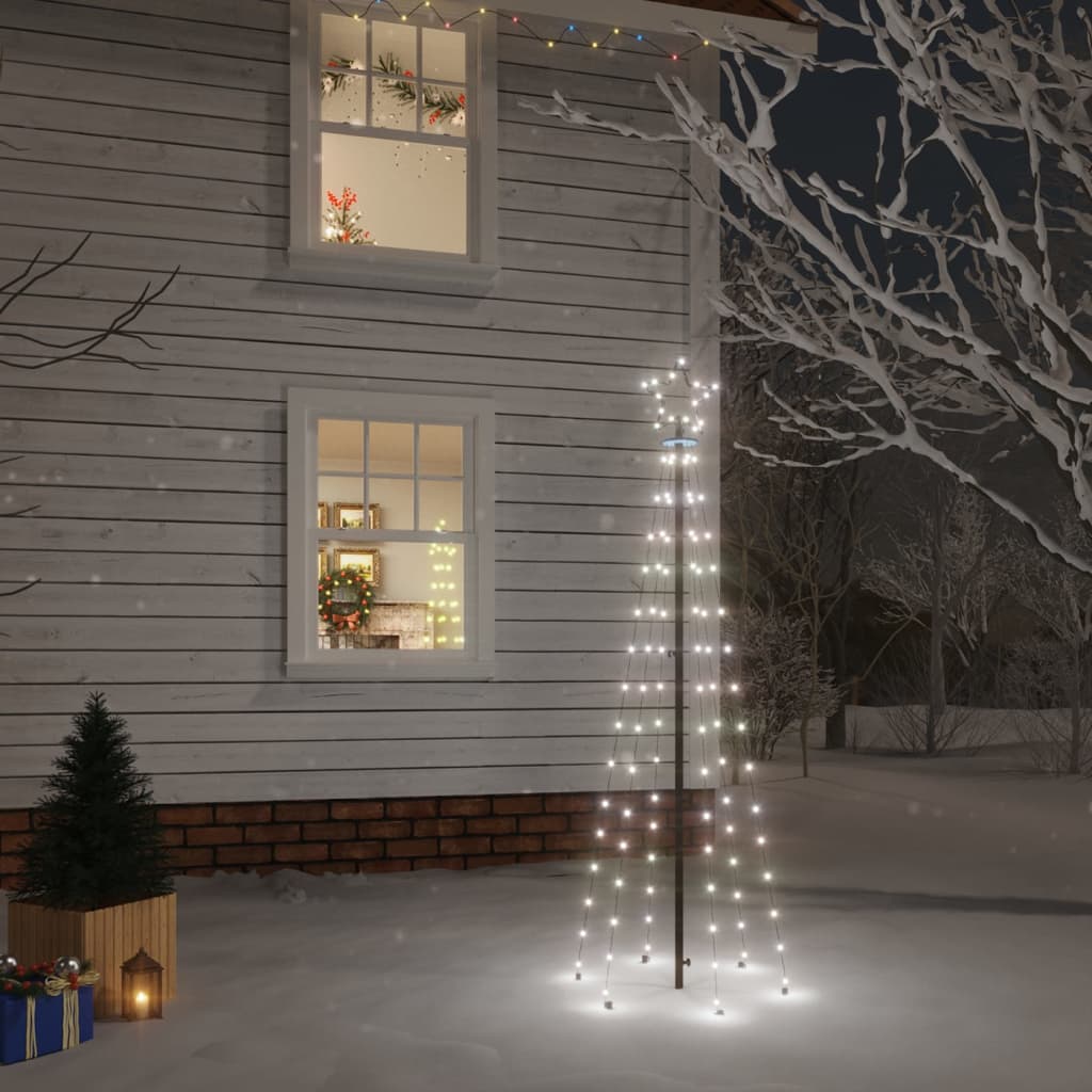 Kerstboom Met Grondpin 1134 Led's Meerkleurig 800 Cm