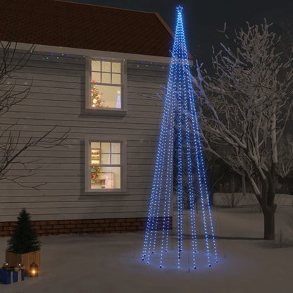 Kerstboom Met Grondpin 1134 Led's Meerkleurig 800 Cm