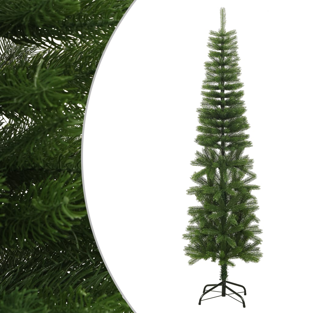 Kunstkerstboom Met Standaard Smal 240 Cm Pe