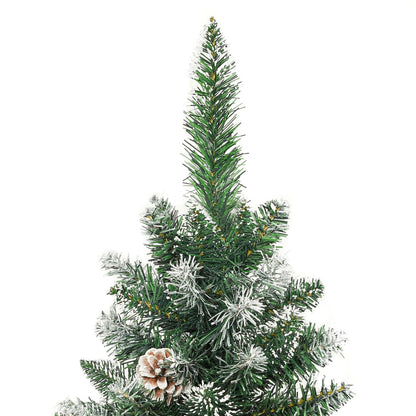 Kunstkerstboom Smal Met Standaard Pvc