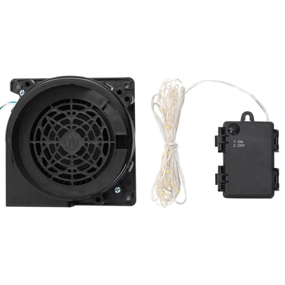 Kerstman Met Led-Verlichting Opblaasbaar