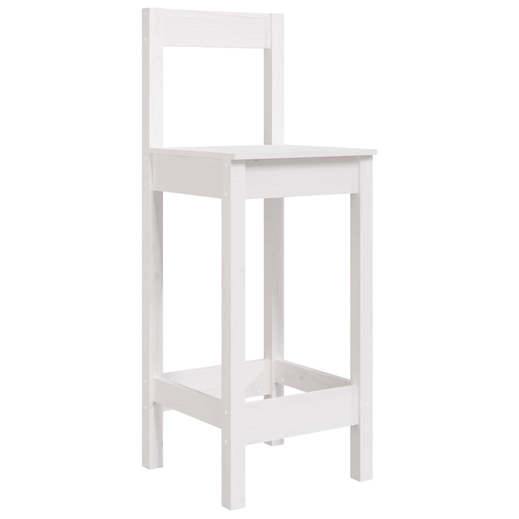 Barstoelen 40X41,5X112 Cm Massief Grenenhout