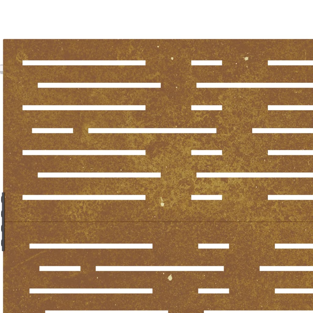 Poort Vierkant Cortenstaal