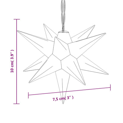 Kerstlamp 10 Led's 10 Cm