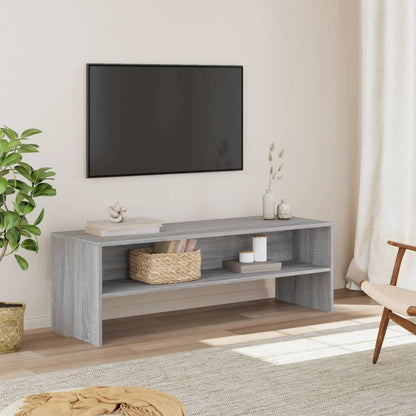 Tv-Meubel 120X40X40 Cm Bewerkt Hout Artisanaal Eikenkleurig