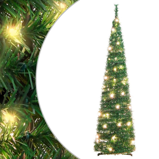 Kunstkerstboom Pop-Up 50 Led's 120 Cm Groen