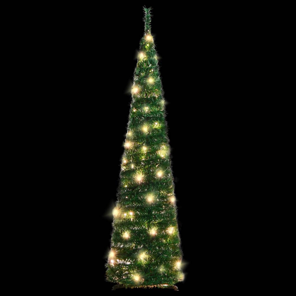 Kunstkerstboom Pop-Up 50 Led's 120 Cm Groen