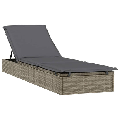 Ligbed Met Rond Dak 211X57X140 Cm Poly Rattan