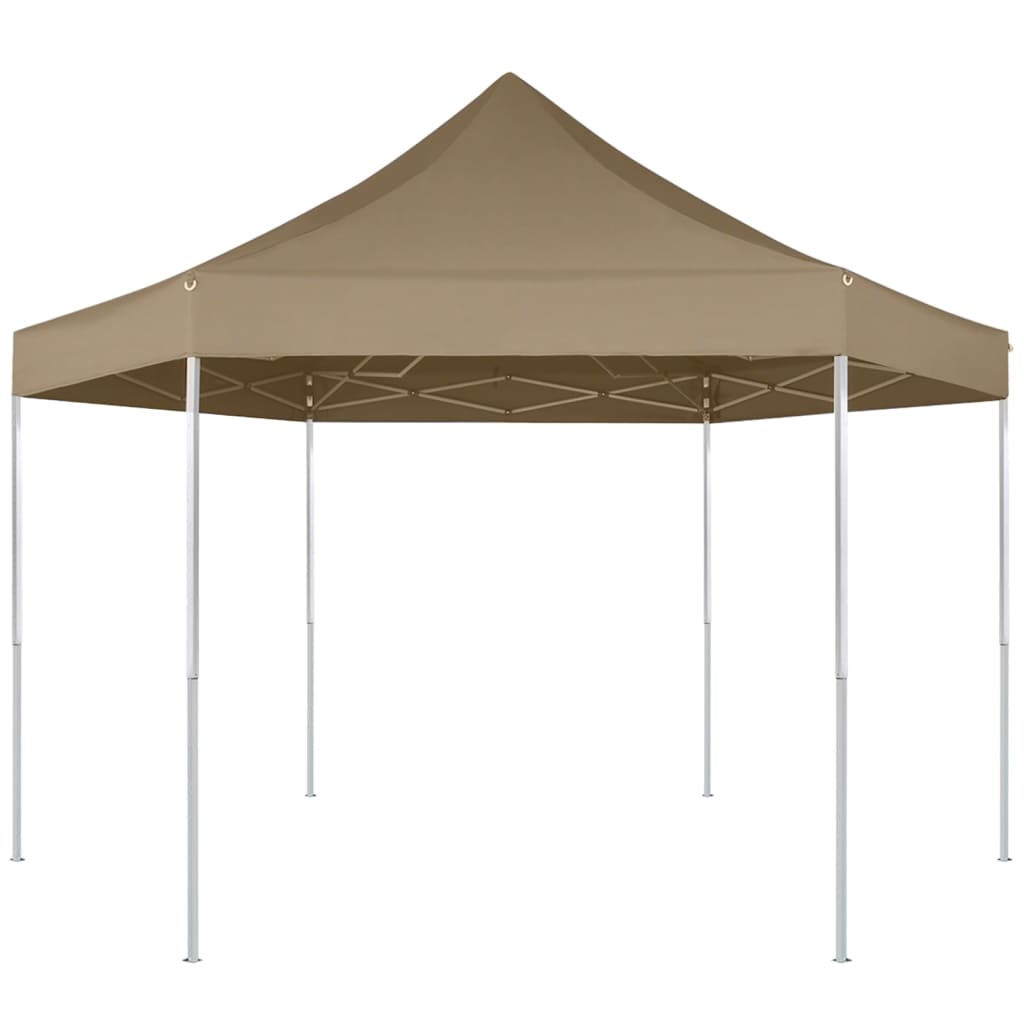 Partytent Inklapbaar Zeshoekig 3,6X3,1 M 220 G/M²