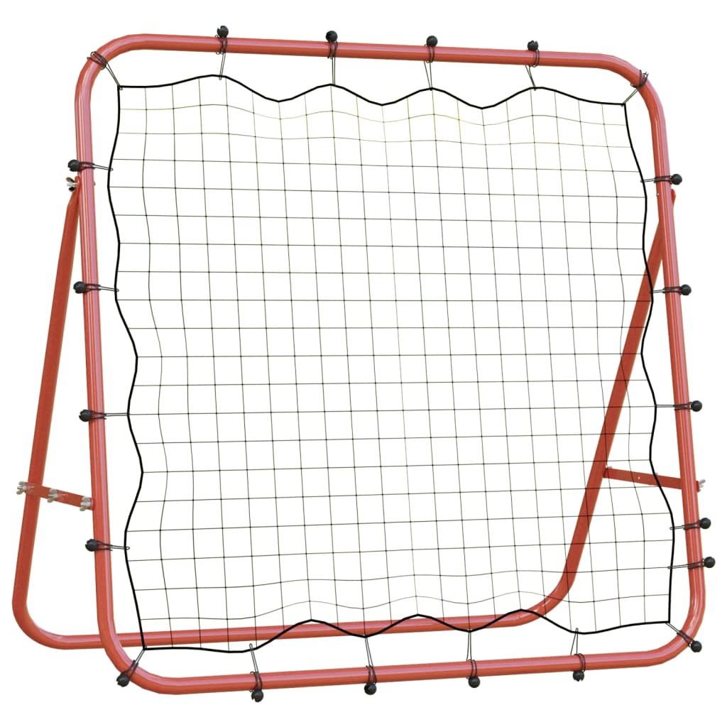 Voetbal Kickback Rebounder Verstelbaar 96X80X96 Cm Staal En Pe