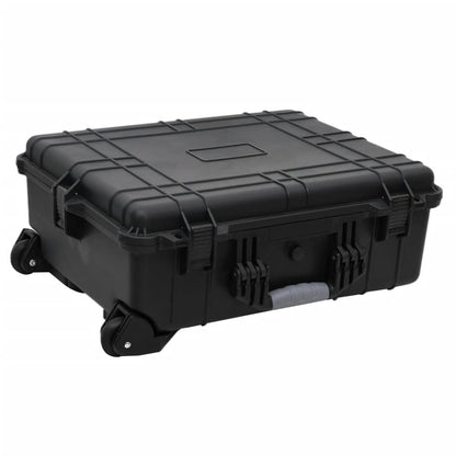 Flightcase Op Wieltjes 63X50X23 Cm Pp Zwart