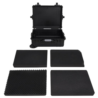 Flightcase Op Wieltjes 63X50X23 Cm Pp Zwart