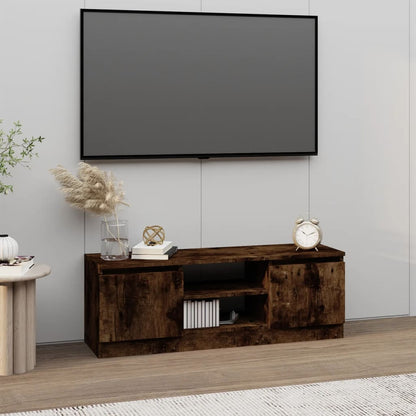 Tv-Meubel 102X30X36 Cm Bewerkt Hout Kleurig