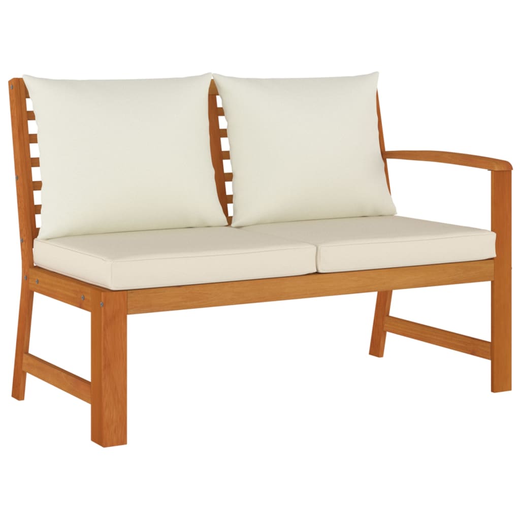 6-Delige Tuinset Met Kussens Massief Acaciahout