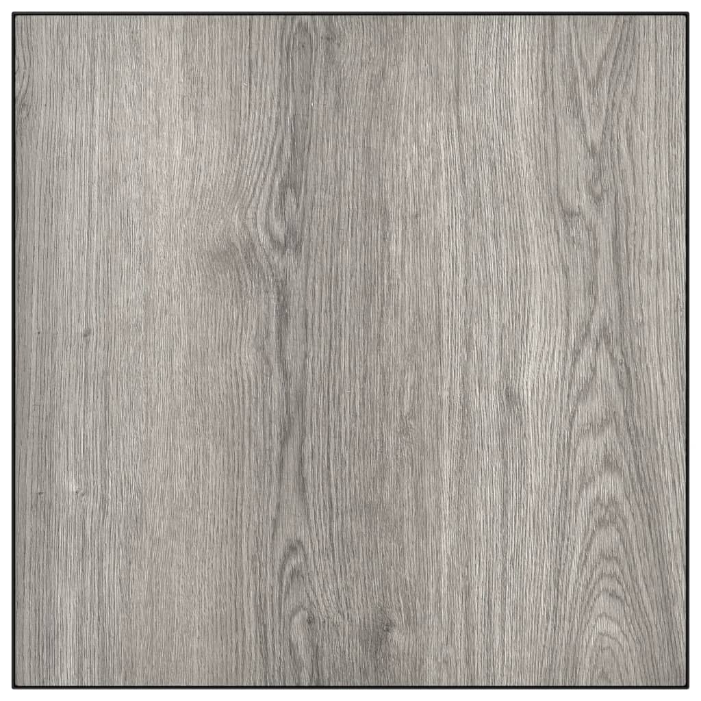 Salontafel Tuin 55X55X31 Cm Dpc En Staal Grijs