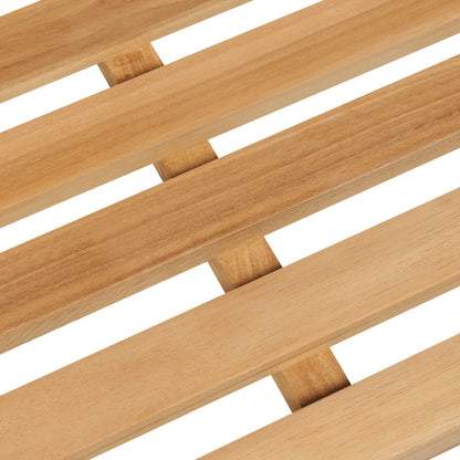 4-Delige Tuinset Massief Teakhout