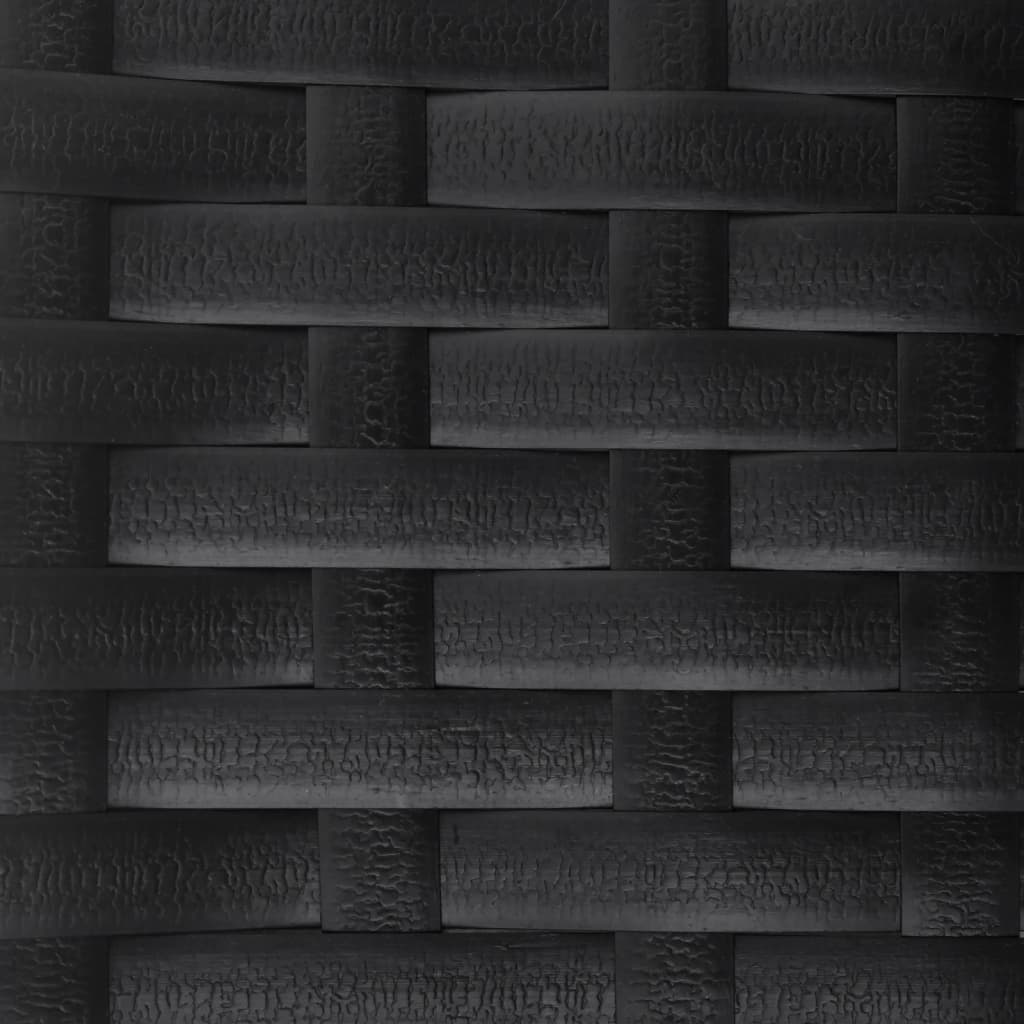 Tuinbank 2-Zits Met Kussen Poly Rattan