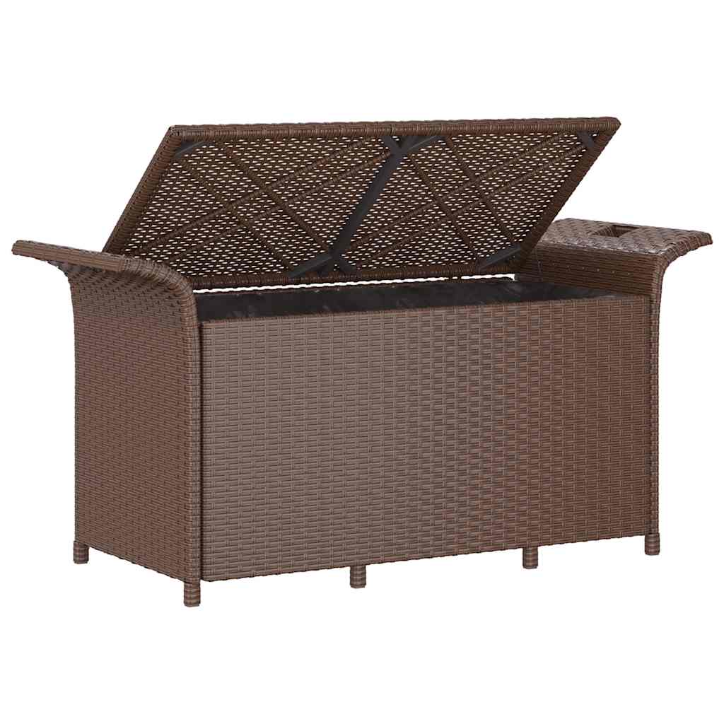 Tuinbank Met Kussen Poly Rattan