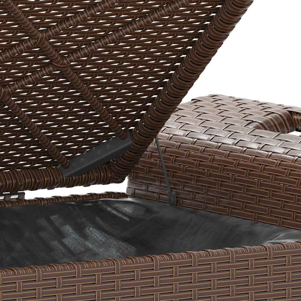 Tuinbank Met Kussen Poly Rattan