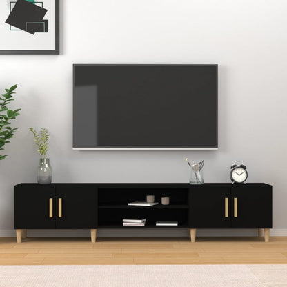 Tv-Meubel 180X31,5X40 Cm Bewerkt Hout Kleurig