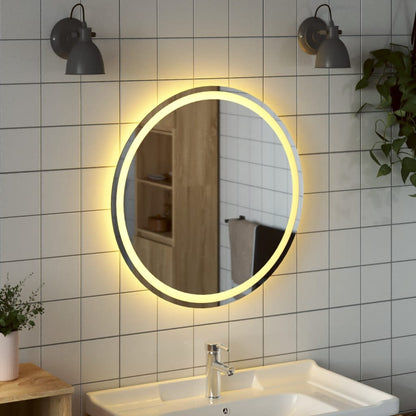 Badkamerspiegel Led Rond 70 Cm