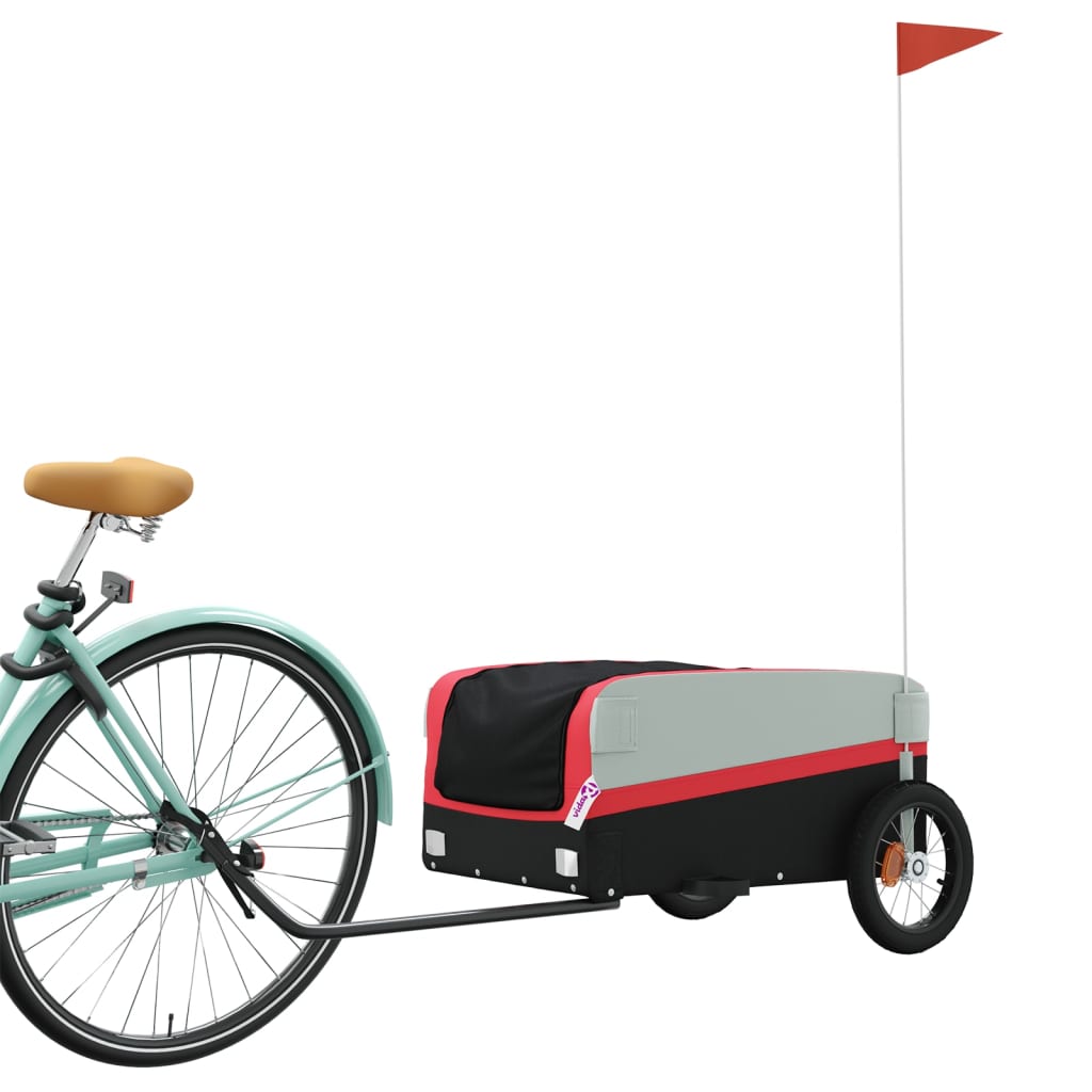 Fietskar 30 Kg Ijzer Zwart En Rood