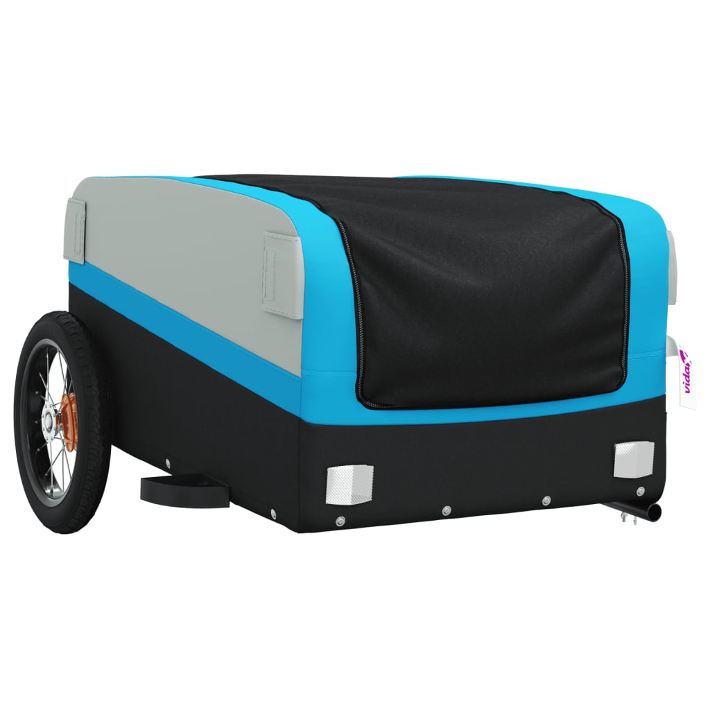 Fietskar 30 Kg Ijzer Zwart En Blauw