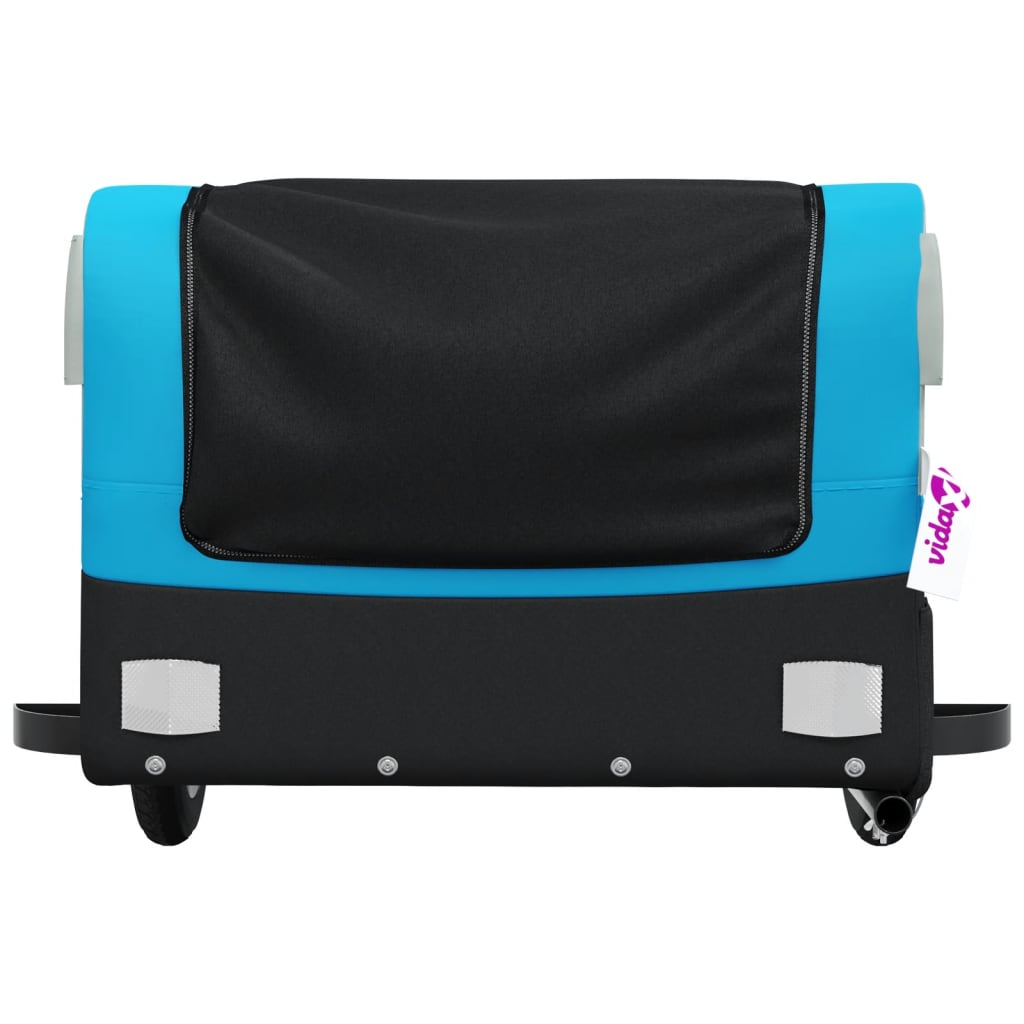 Fietskar 30 Kg Ijzer Zwart En Blauw