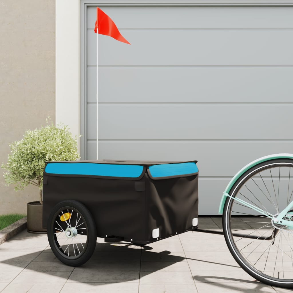 Fietstrailer 30 Kg Ijzer Zwart En