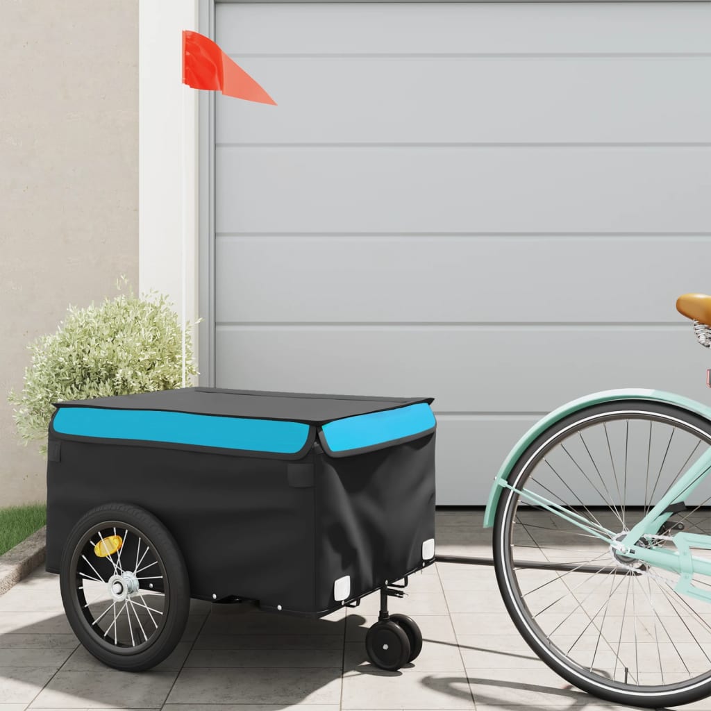 Fietstrailer 30 Kg Ijzer Zwart En