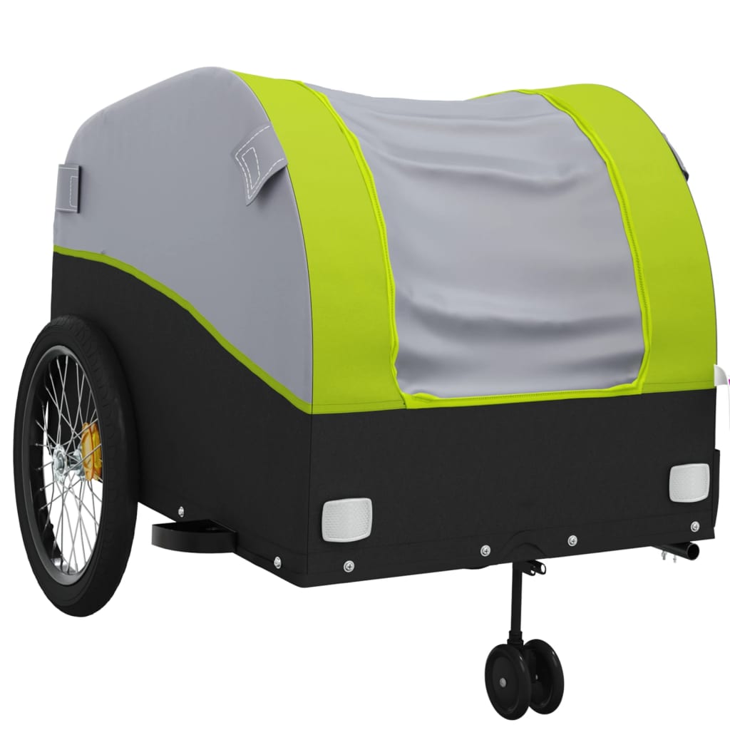 Fietstrailer 45 Kg Ijzer Zwart En