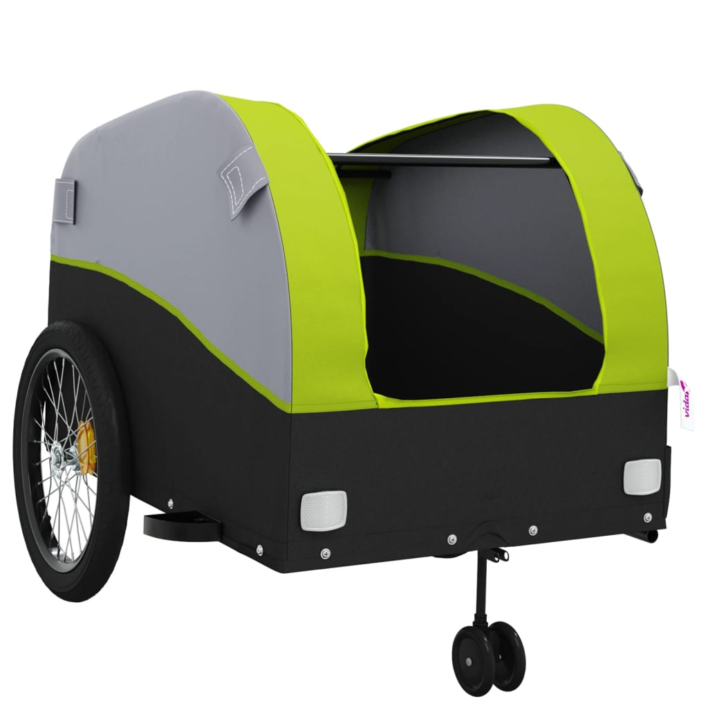 Fietstrailer 45 Kg Ijzer Zwart En