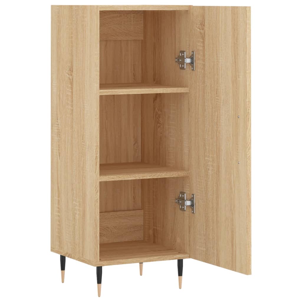 Dressoir 34,5X34X90 Cm Bewerkt Hout Sonoma Eiken